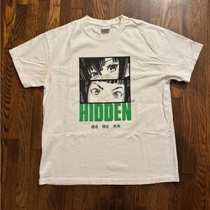 Hidden NY anime tshirt size large